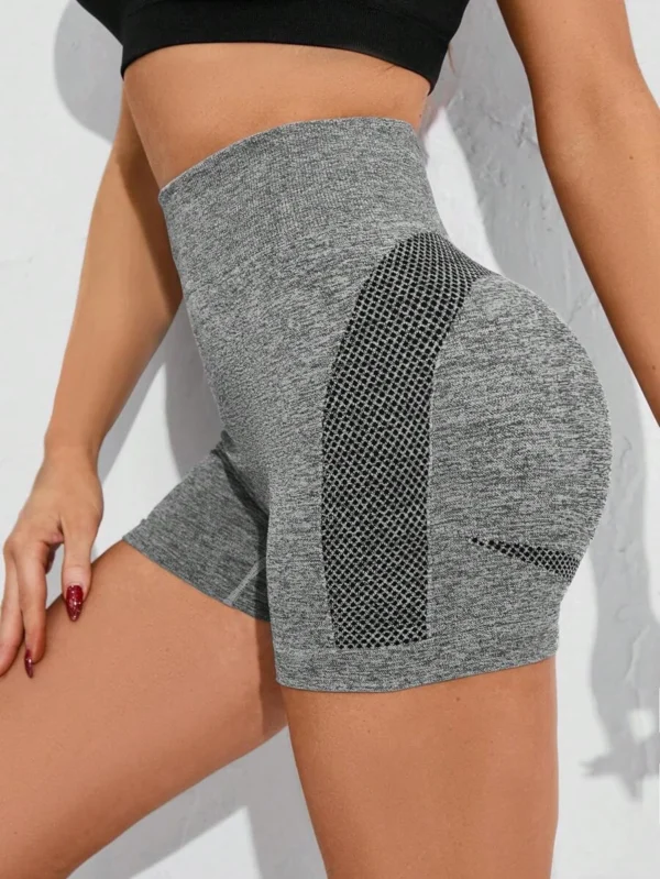 Shorts deportivos de cintura ancha