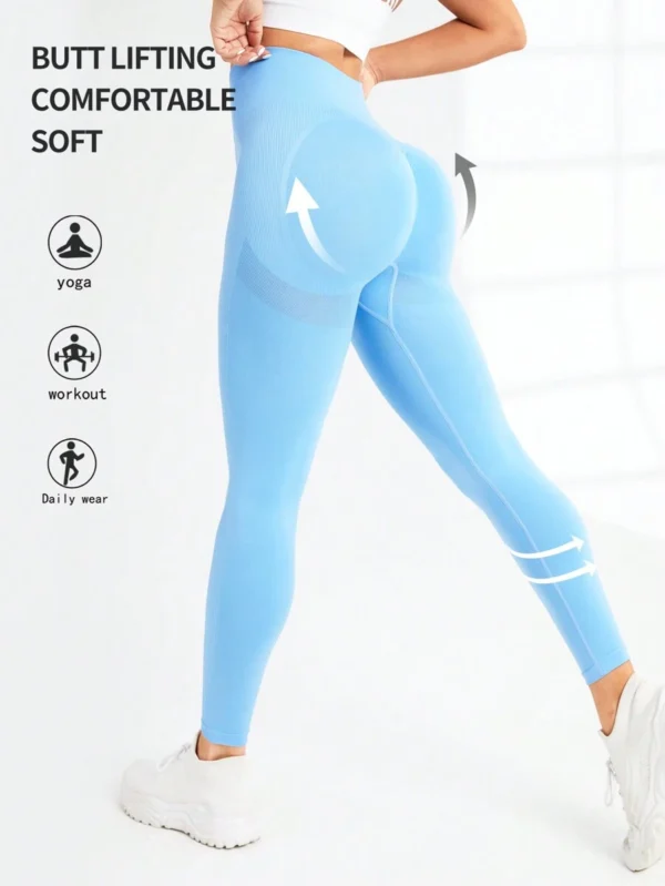 Leggings deportivos de cintura ancha