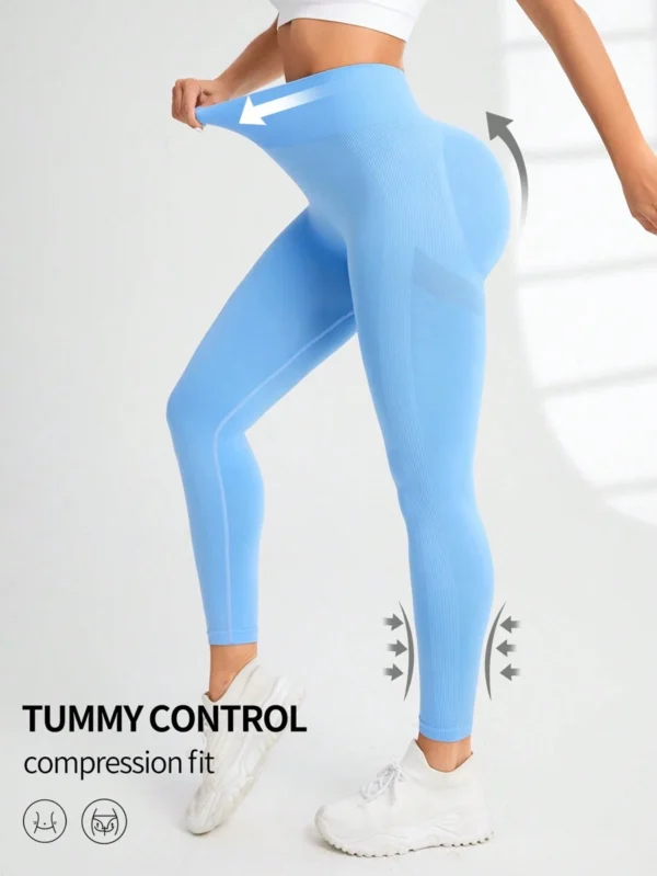 Leggings deportivos de cintura ancha - Imagen 2