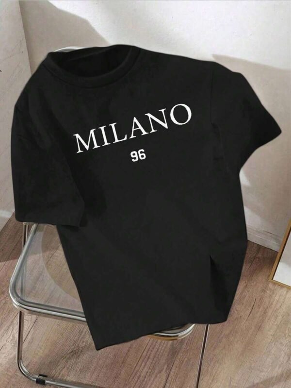 Camiseta manga corta y estampado para niños preadolescentes