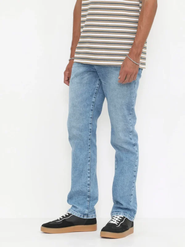 Jeans Recto Azul Claro