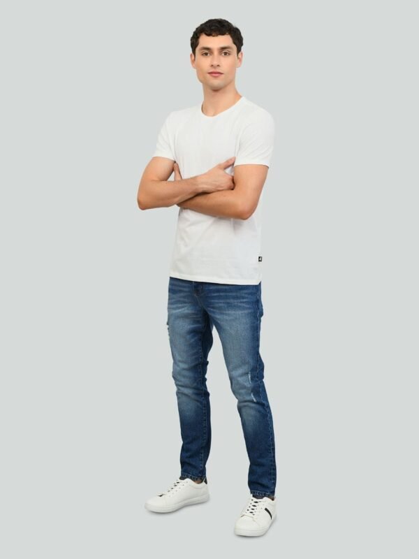 Jeans Slim Azul Medio - Imagen 3