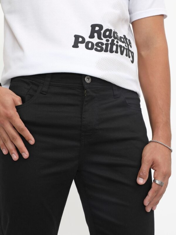 Pantalón Slim Negro - Imagen 3