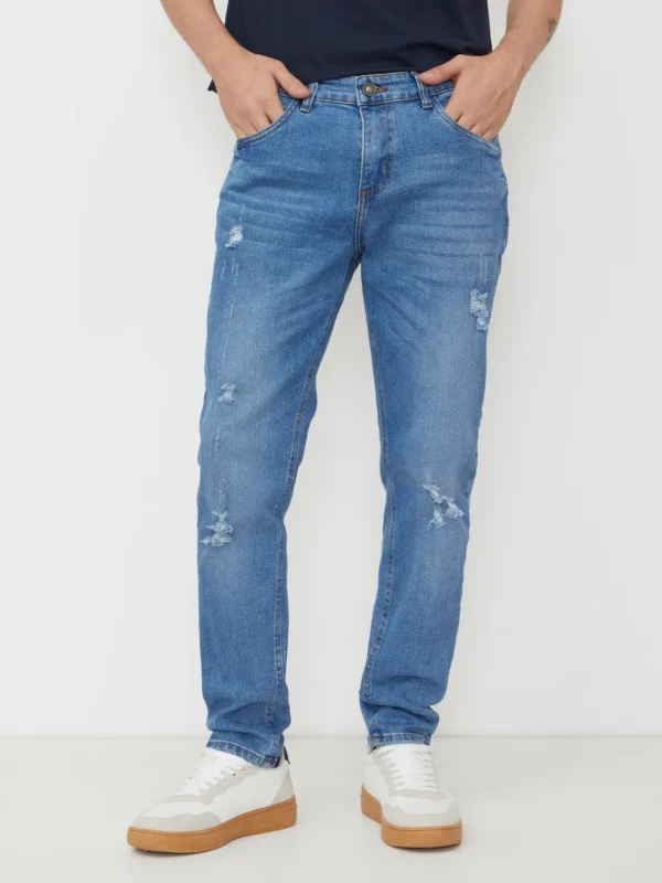 Jeans Skinny Azul Claro