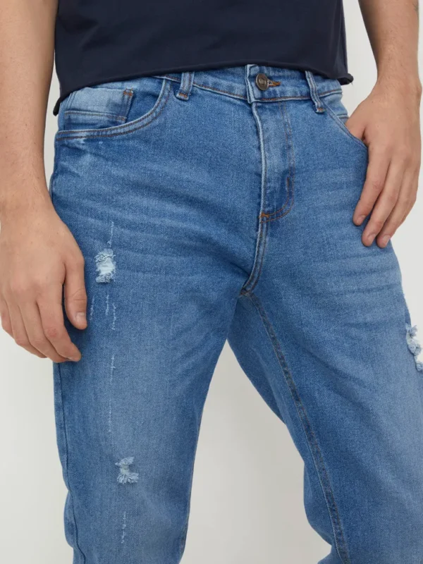 Jeans Skinny Azul Claro - Imagen 3