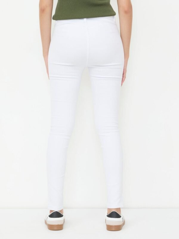 Jeans Skinny Push Up Blanco - Imagen 2