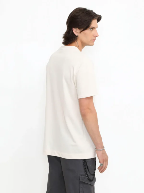 Playera Manga Corta Just Party Hueso - Imagen 3