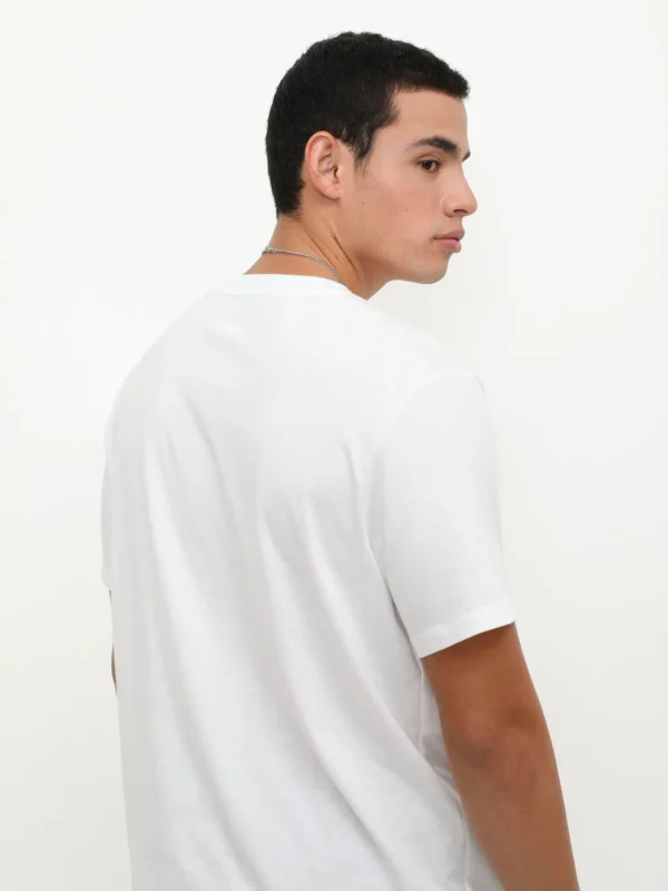 Playera Manga Corta Estampado It Comes & It Goes Blanca - Imagen 2