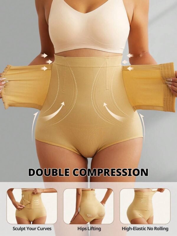 Bragas de cintura alta sin costuras para mujer - Imagen 3