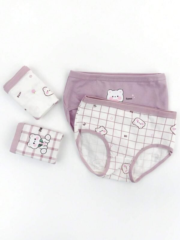 4 piezas Ropa interior para niñas - Imagen 2