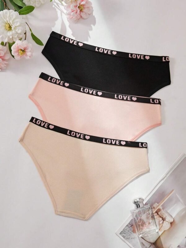 Set de 3 bragas para adolescentes - Imagen 3