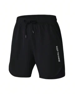 Pantalones cortos deportivos casuales de unicolor para hombres