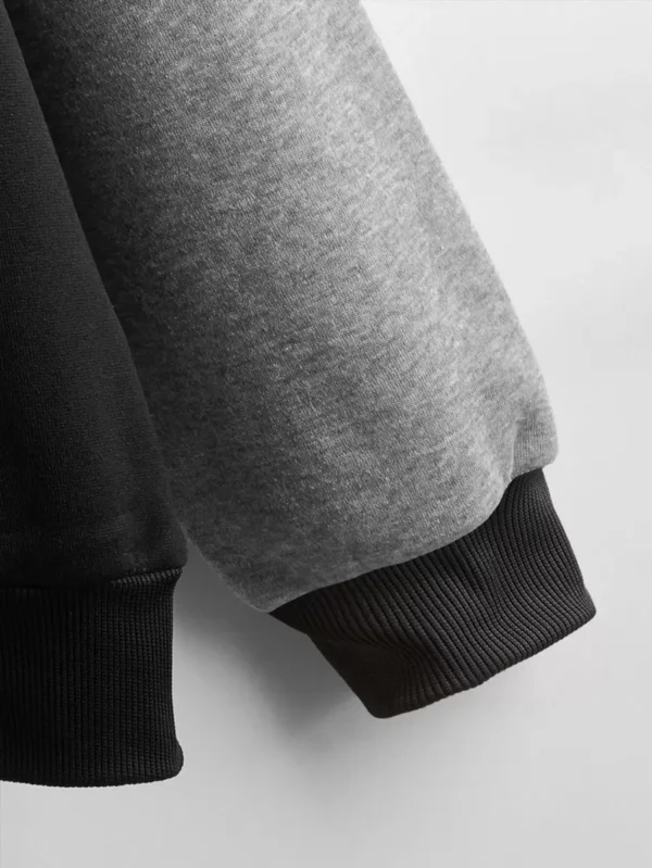 Sudadera combinada con cremallera con forro térmico - Imagen 2