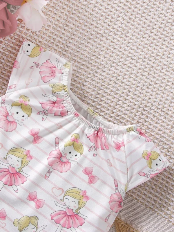 Mono Y Banda Para La Cabeza Con Figura Para Niña - Imagen 2