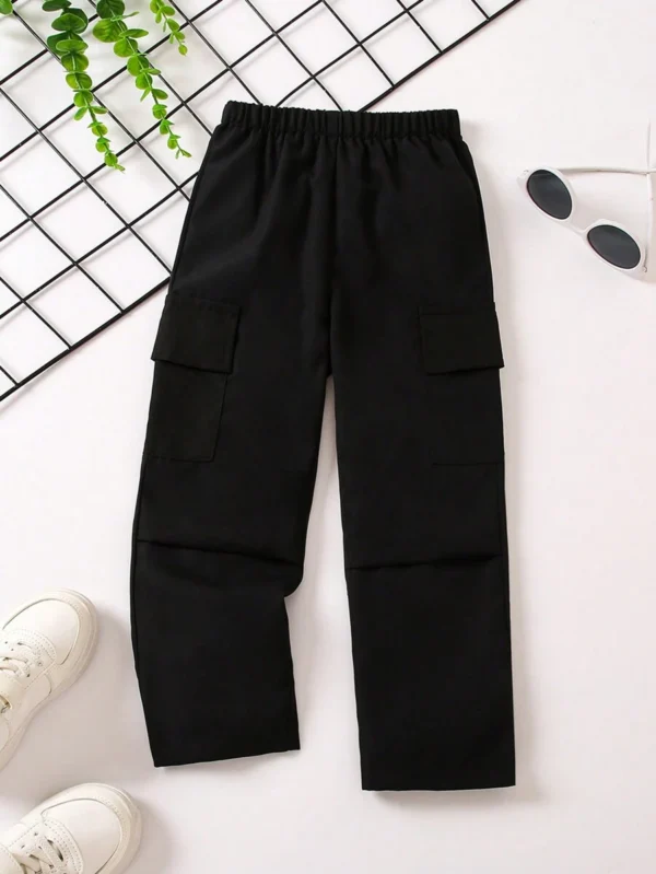 Pantalones cargo de estilo callejero para niñas