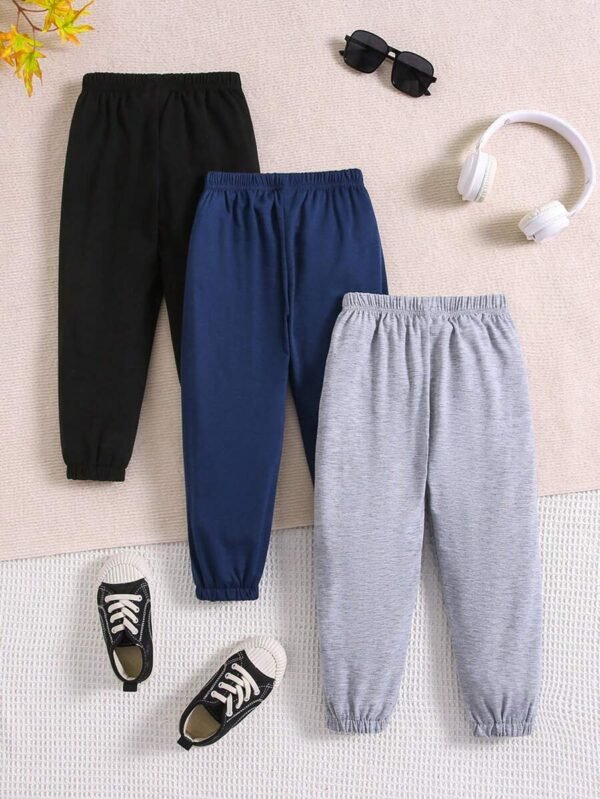 Pantalones casuales tipo jogger para niño - Imagen 3