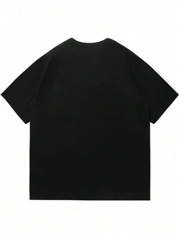 Camiseta de manga corta de cuello redondo - Imagen 3