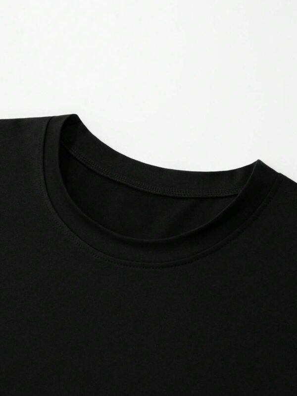 Camiseta de manga corta de cuello redondo - Imagen 2