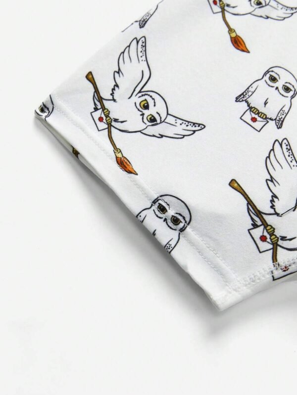 Paquete de 3 piezas de ropa interior cómoda con estampado para niña - Imagen 2