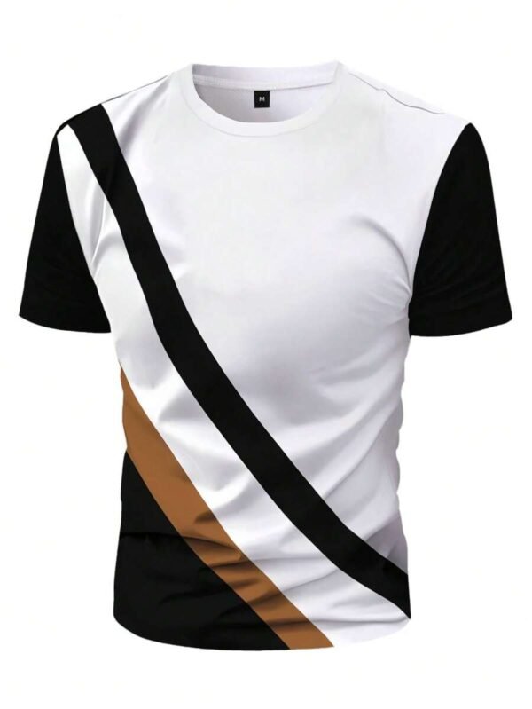 Camiseta de manga corta de cuello redondo - Imagen 3