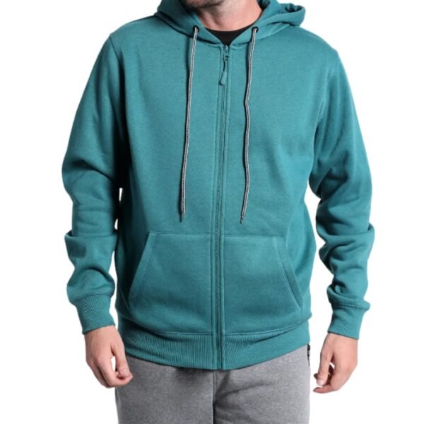 Sudadera Hoodie verde petroleo