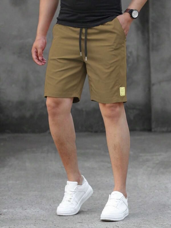 Pantalones Cortos De Cintura Elástica Para Hombres