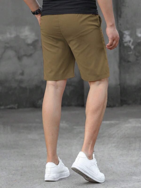 Pantalones Cortos De Cintura Elástica Para Hombres - Imagen 3
