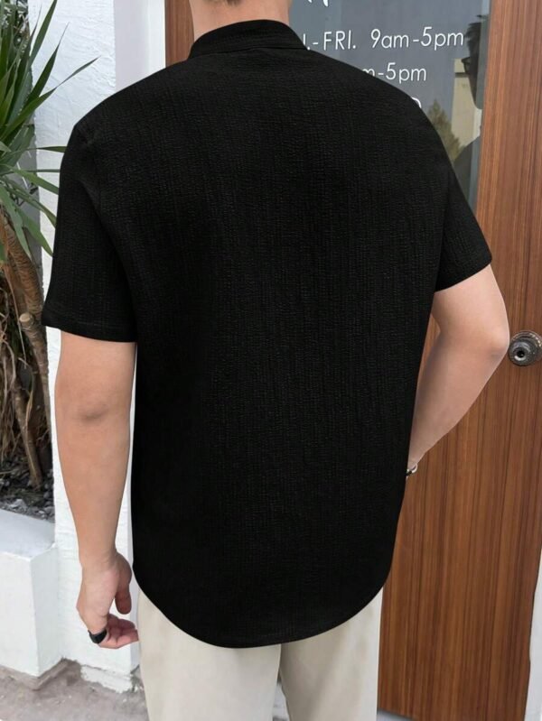 Camisa casual de verano de manga corta para hombres - Imagen 3