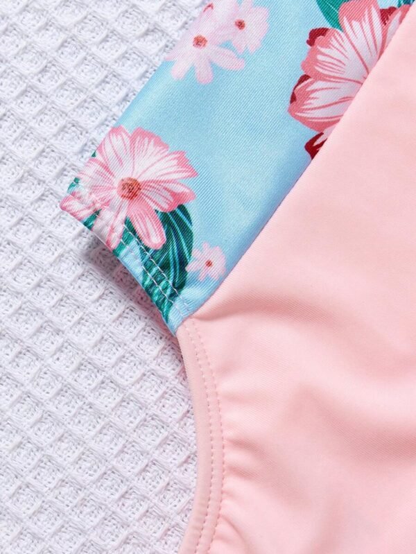 Conjunto de traje de baño de dos piezas para niña bebé - Imagen 2
