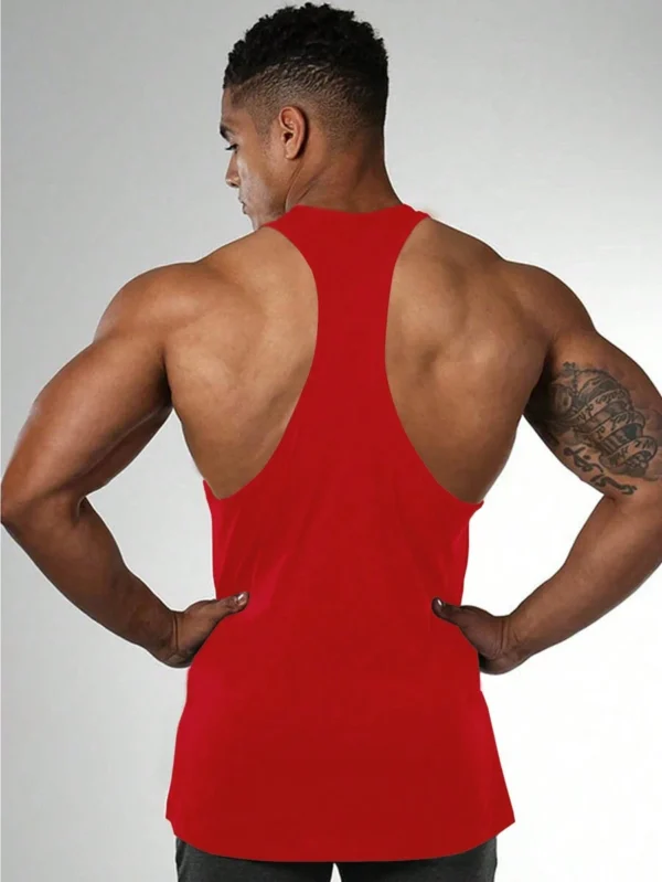 Sport deportivo de tirantes con cuello redondo y estampado gráfico - Imagen 3