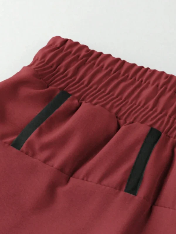 Shorts cortos deportivos con parches de color - Imagen 2