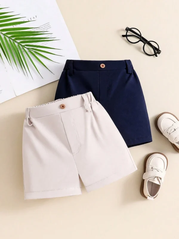 Pantalones cortos casuales para niños pequeños