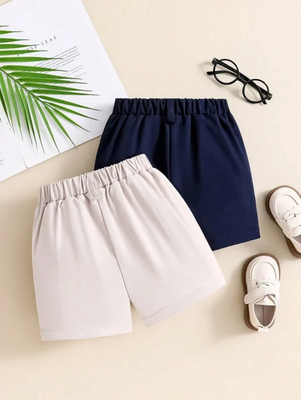Pantalones cortos casuales para niños pequeños - Imagen 3