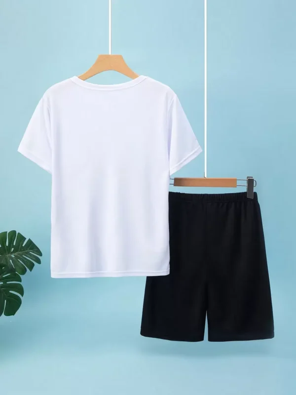 Set de 2 piezas de ropa deportiva para adolescentes varones - Imagen 3