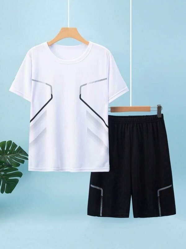 Set de 2 piezas de ropa deportiva para adolescentes varones