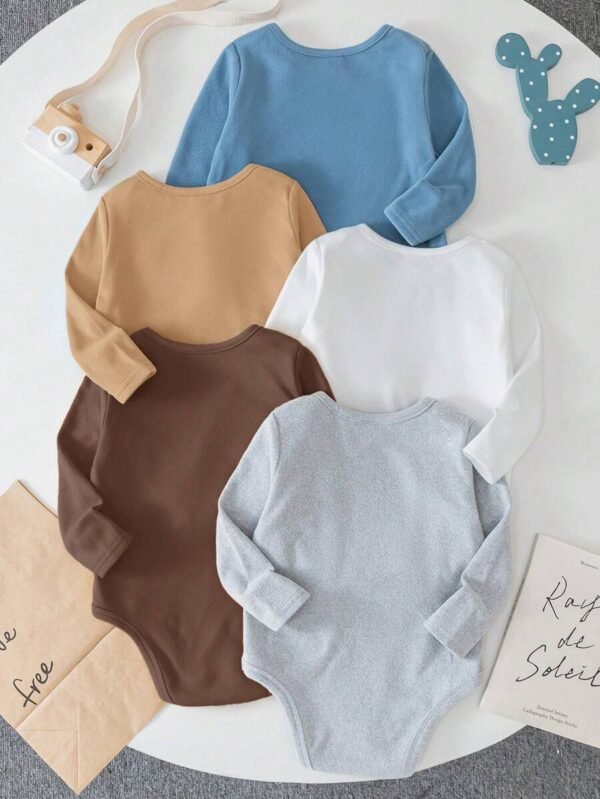 Bodies para bebés niños con estampado de osos y perros - Imagen 4