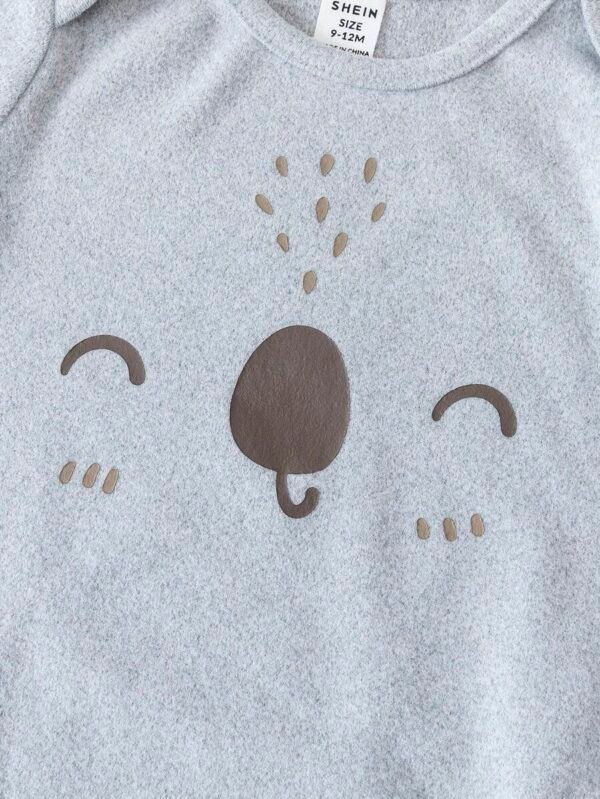 Bodies para bebés niños con estampado de osos y perros - Imagen 3