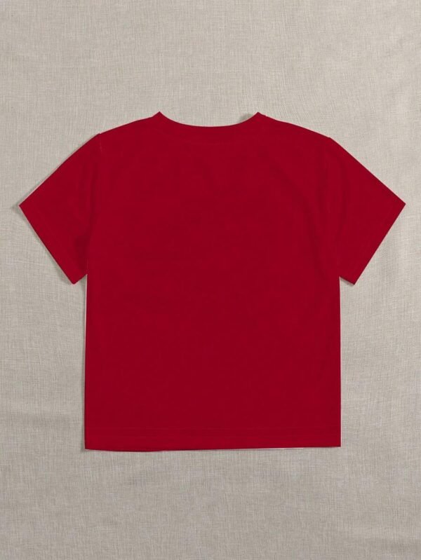 Camiseta de verano para mujer con estampado de patrón de sandía - Imagen 2