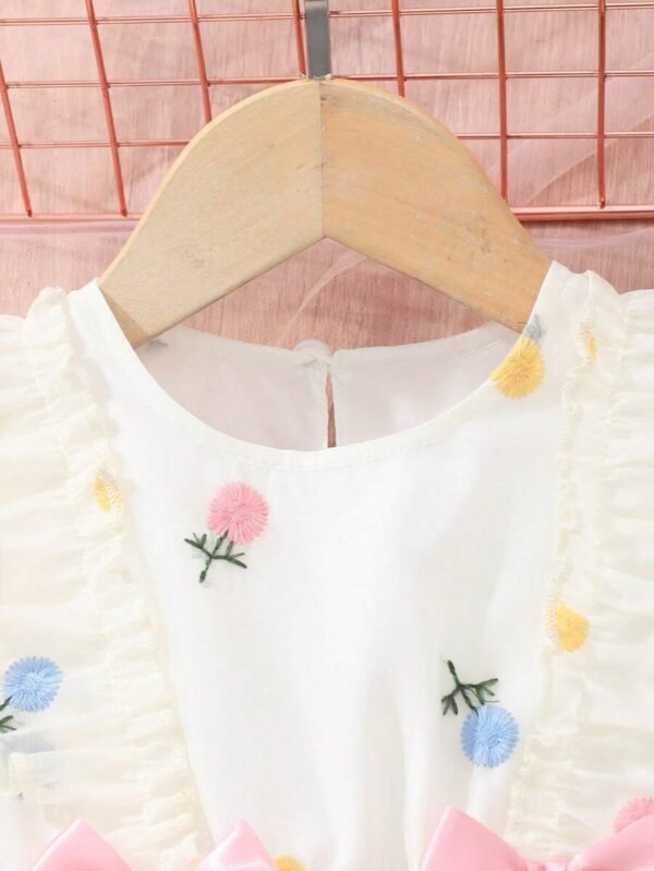 Vestido de princesa sin mangas para bebé niña - Imagen 2
