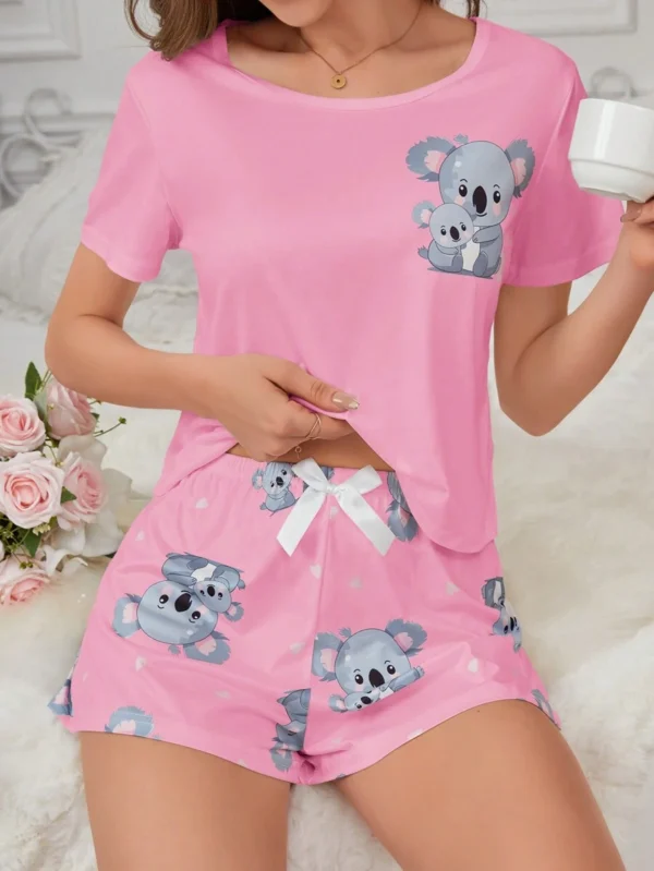 Pijama de mujer con estampado de koala - Imagen 2