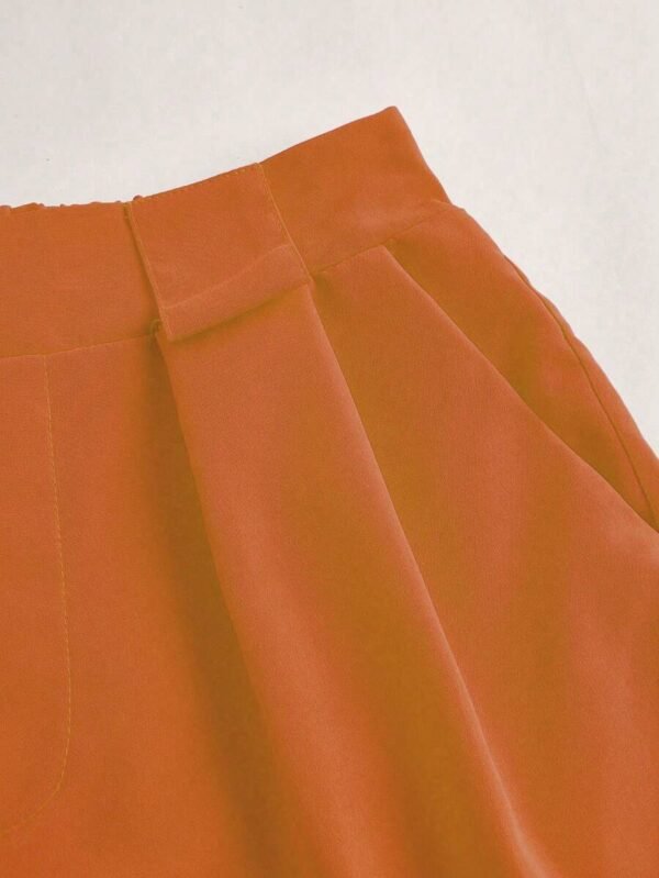 Pantalones cortos casuales sueltos de mujer con bolsillos - Imagen 2
