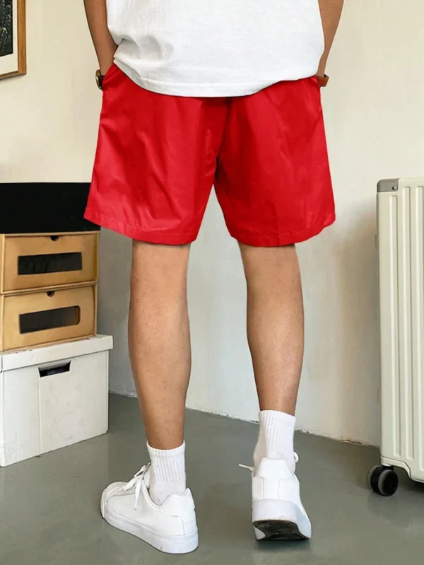 Pantalones Cortos De Corte Holgado Para Hombre - Imagen 3