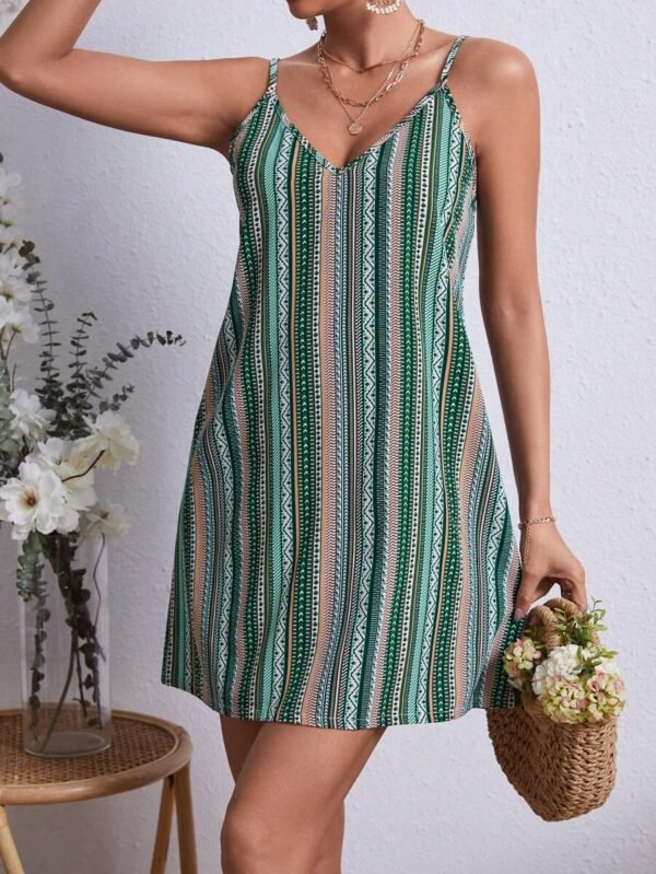 Vestido De Verano Para Mujer Con Tirantes Espagueti