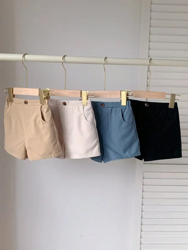 Pantalones cortos casuales para niño pequeño