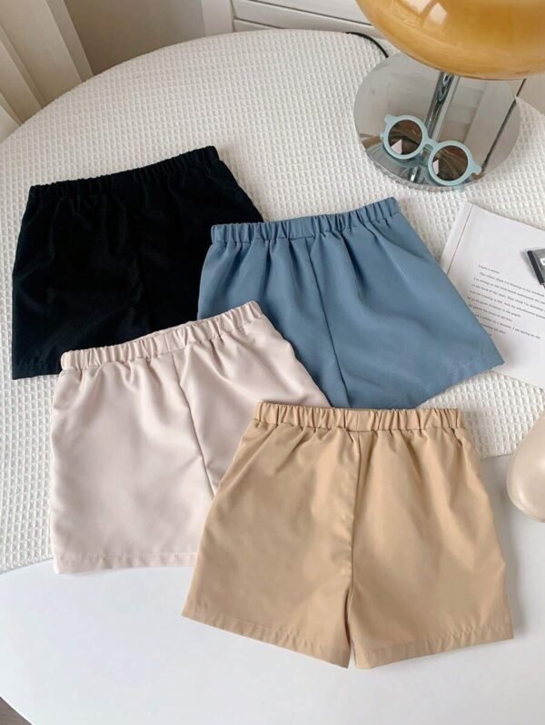 Pantalones cortos casuales para niño pequeño - Imagen 3