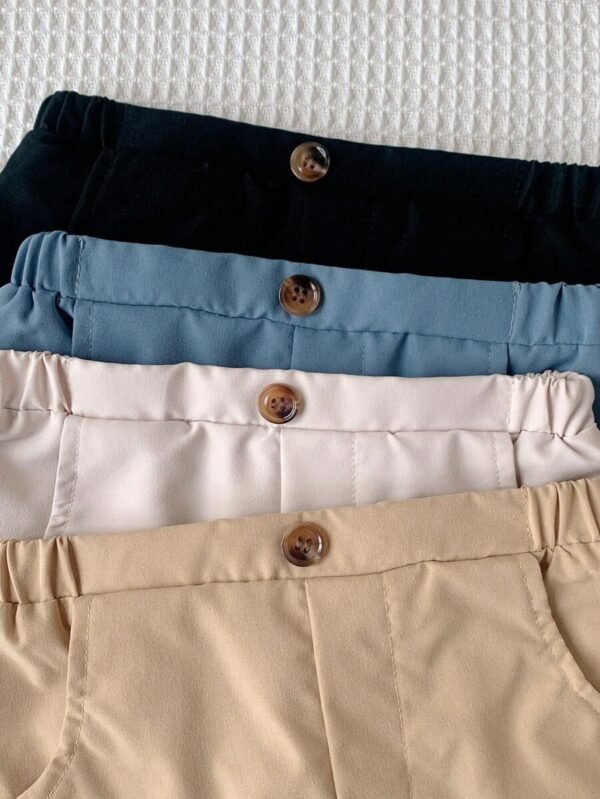 Pantalones cortos casuales para niño pequeño - Imagen 2