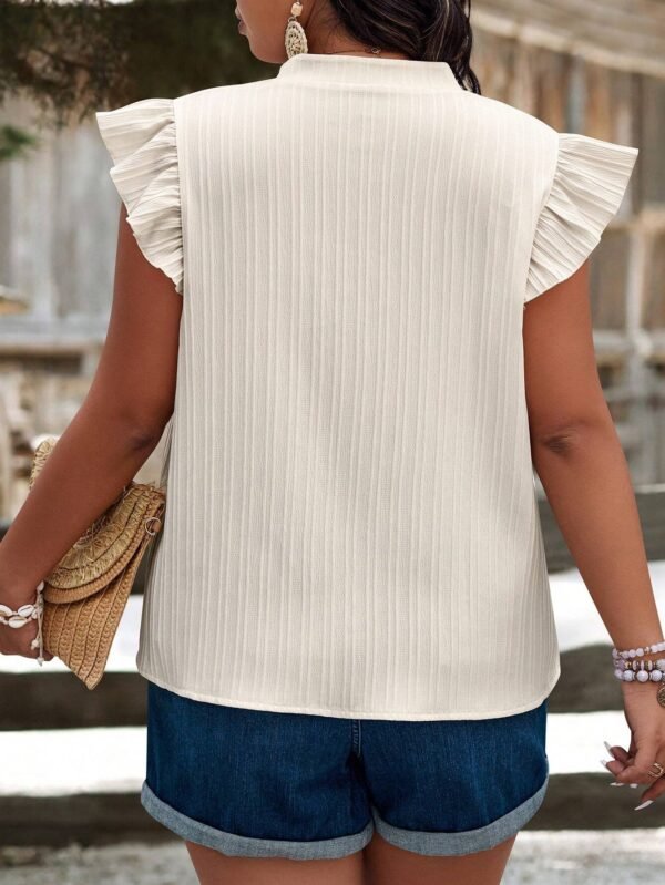 Blusa de mujer con estampado floral bohemio - Imagen 2