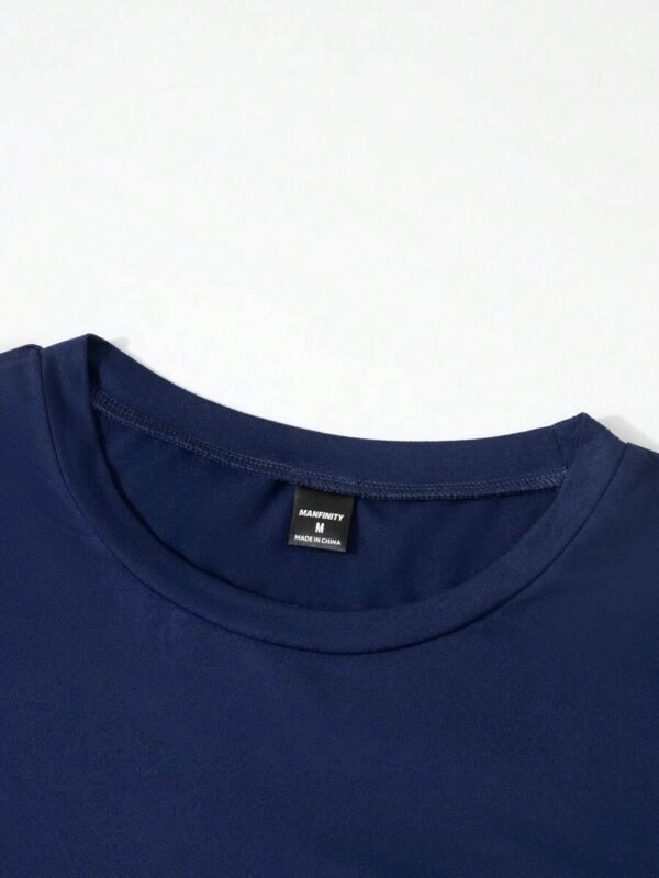 Camiseta manga corta cuello redondo con bolsillo para hombre - Imagen 3