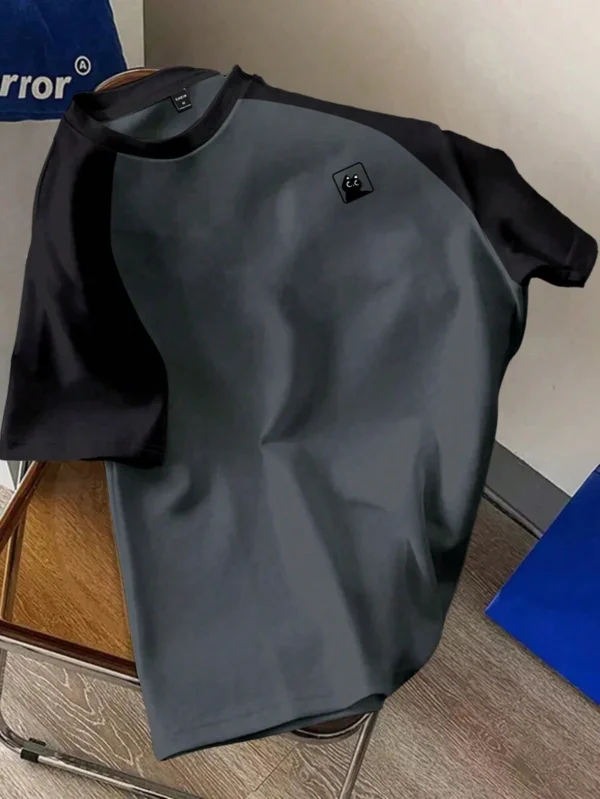 Camiseta de manga raglán de ajuste regular para hombres