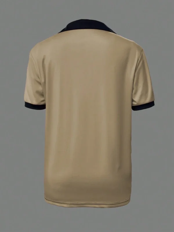 Camiseta polo de manga corta de moda sencilla - Imagen 3